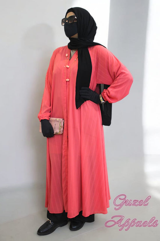 Pink Blush Abaya