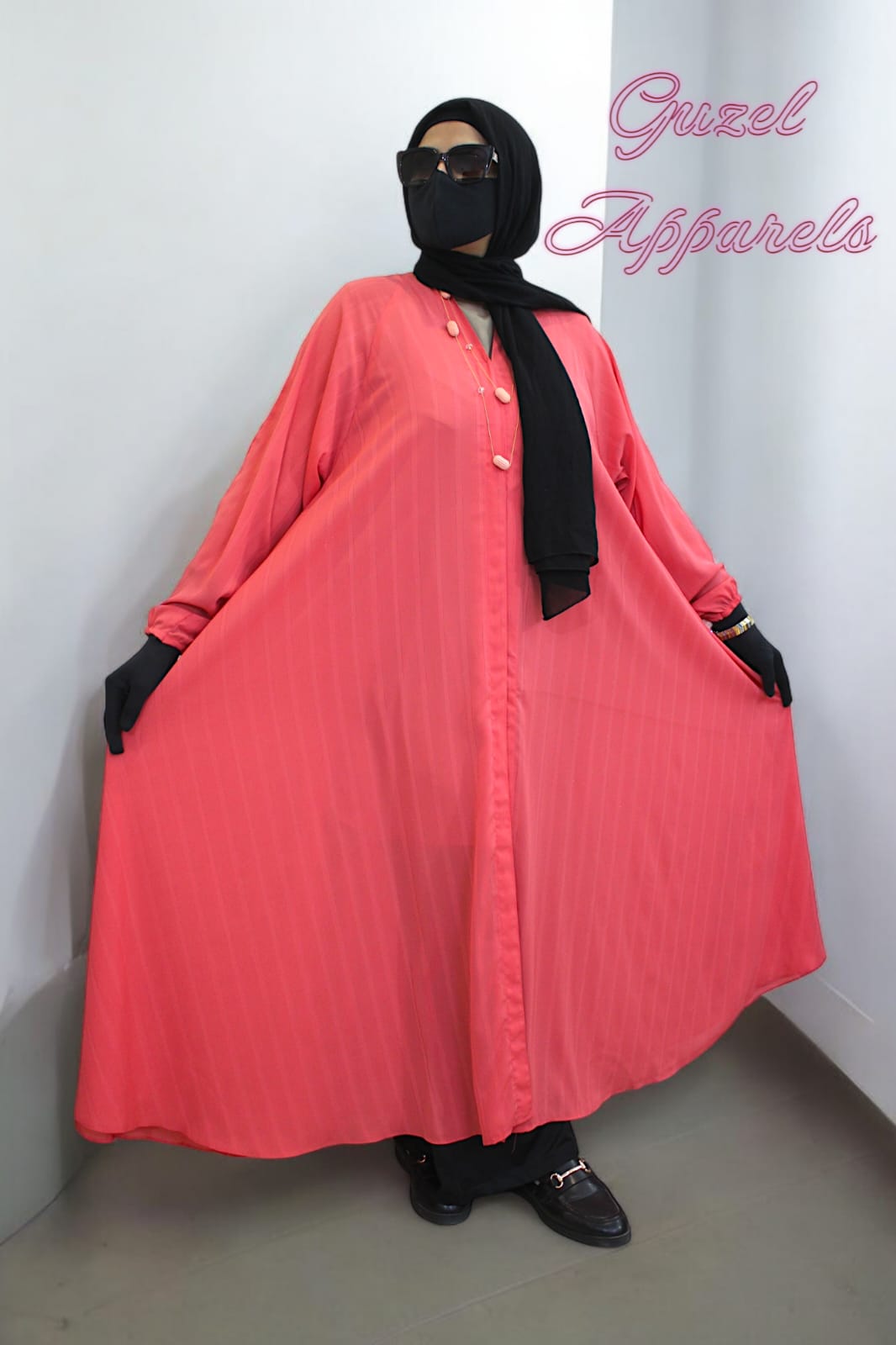 Pink Blush Abaya