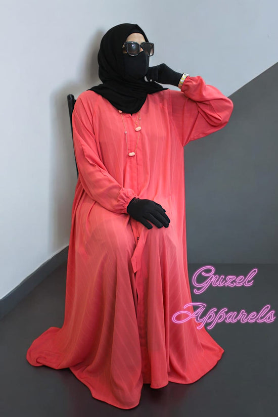 Pink Blush Abaya