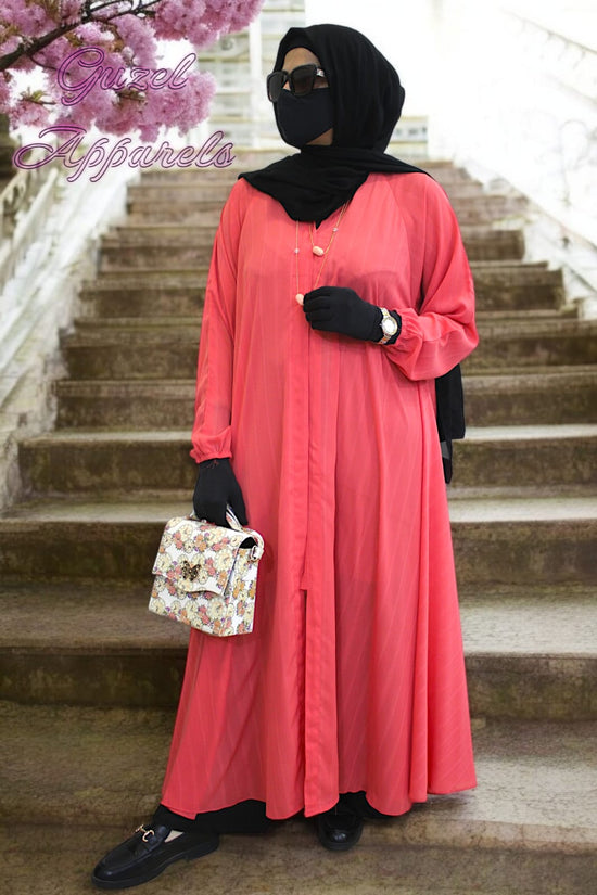 Pink Blush Abaya