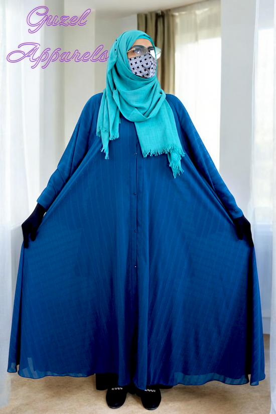 Turquoise Blush Abaya