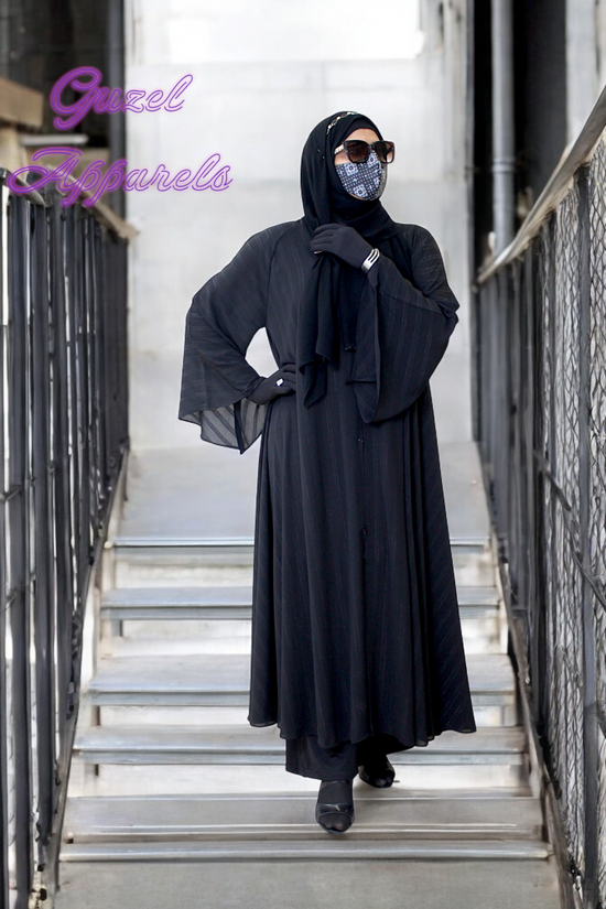 Black Blush Abaya